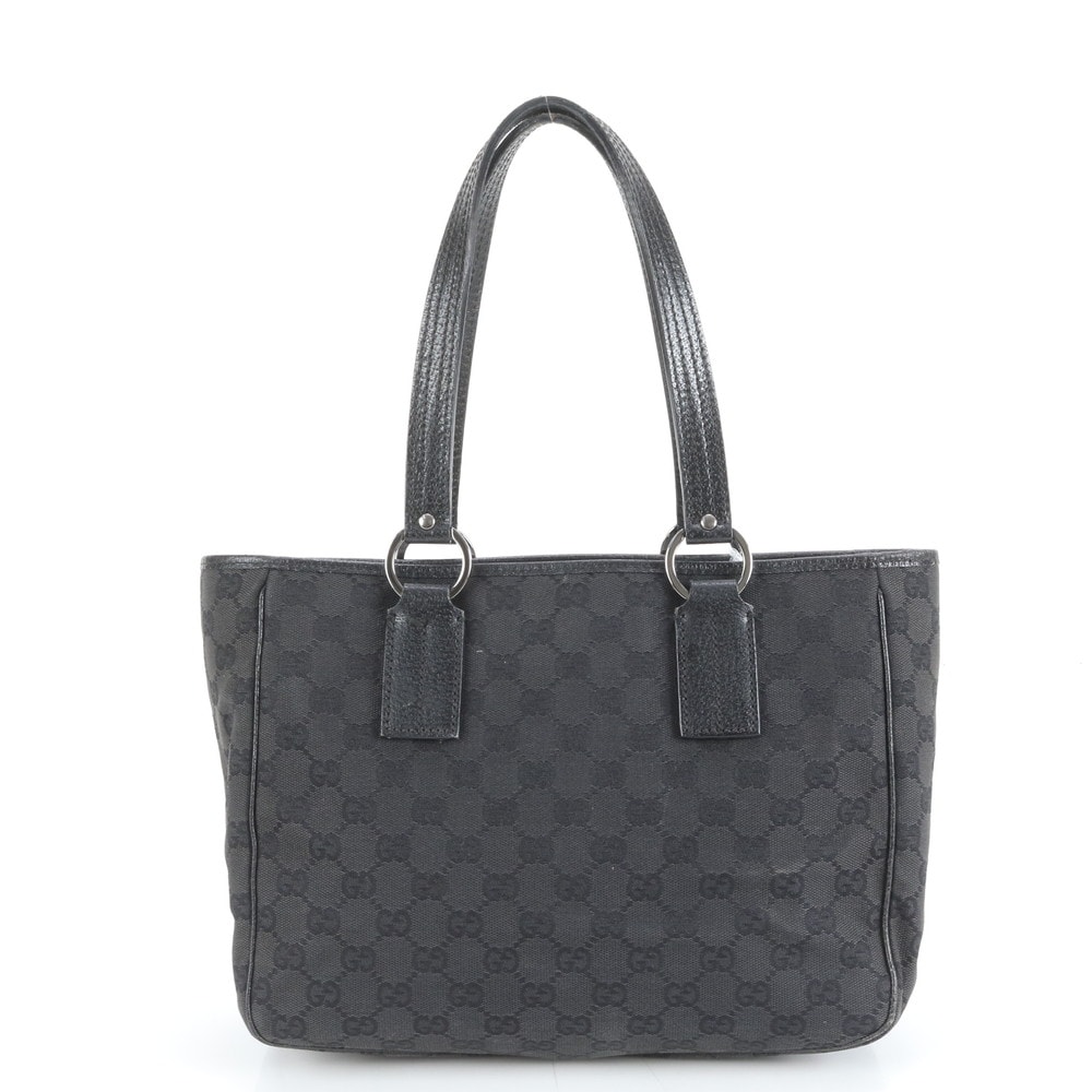 ■美品 グッチ GGキャンバス 113019 トート バッグ