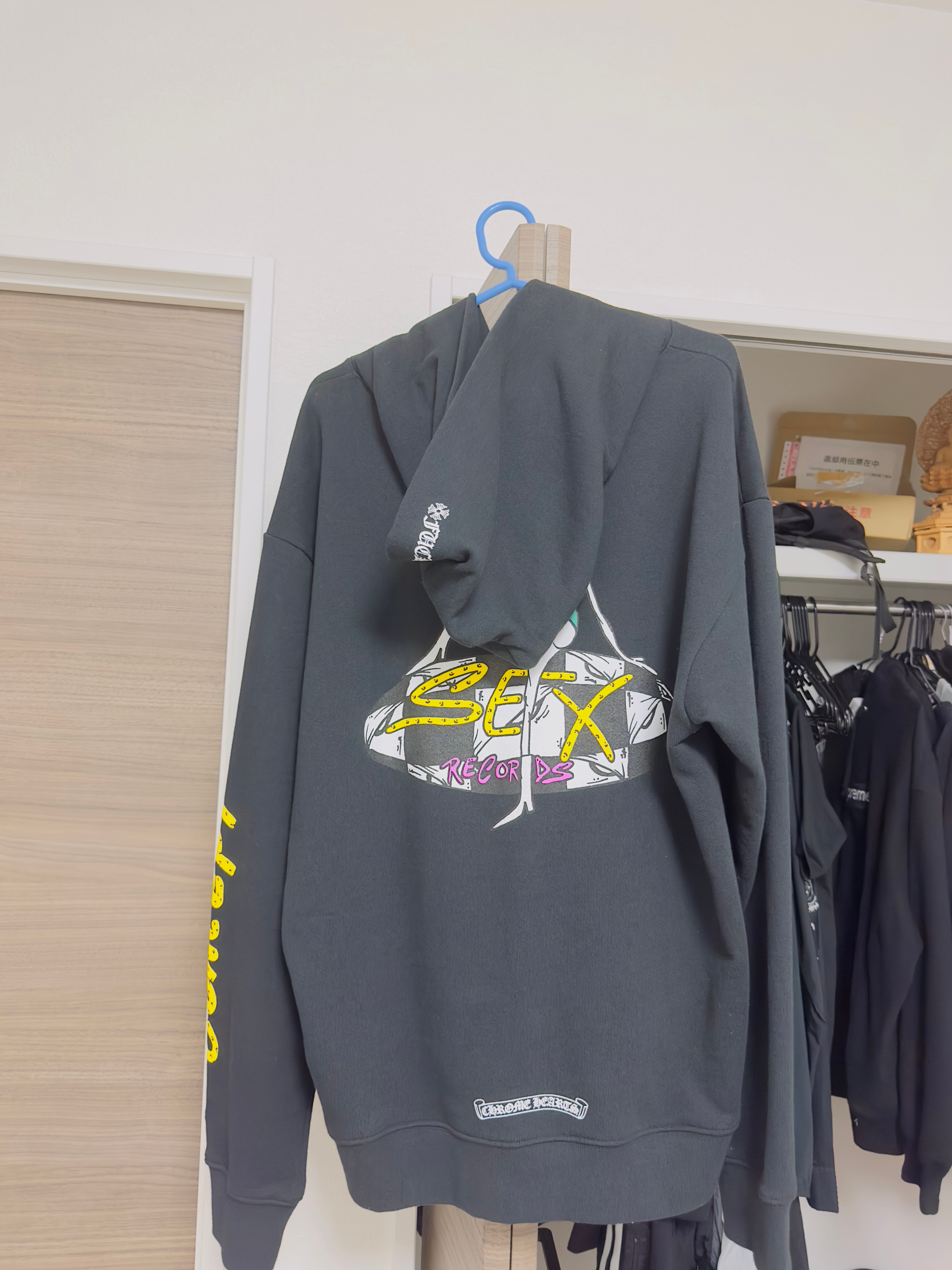 Chrome Hearts Matty Boy Sex Records Concept Hoodie "Black"