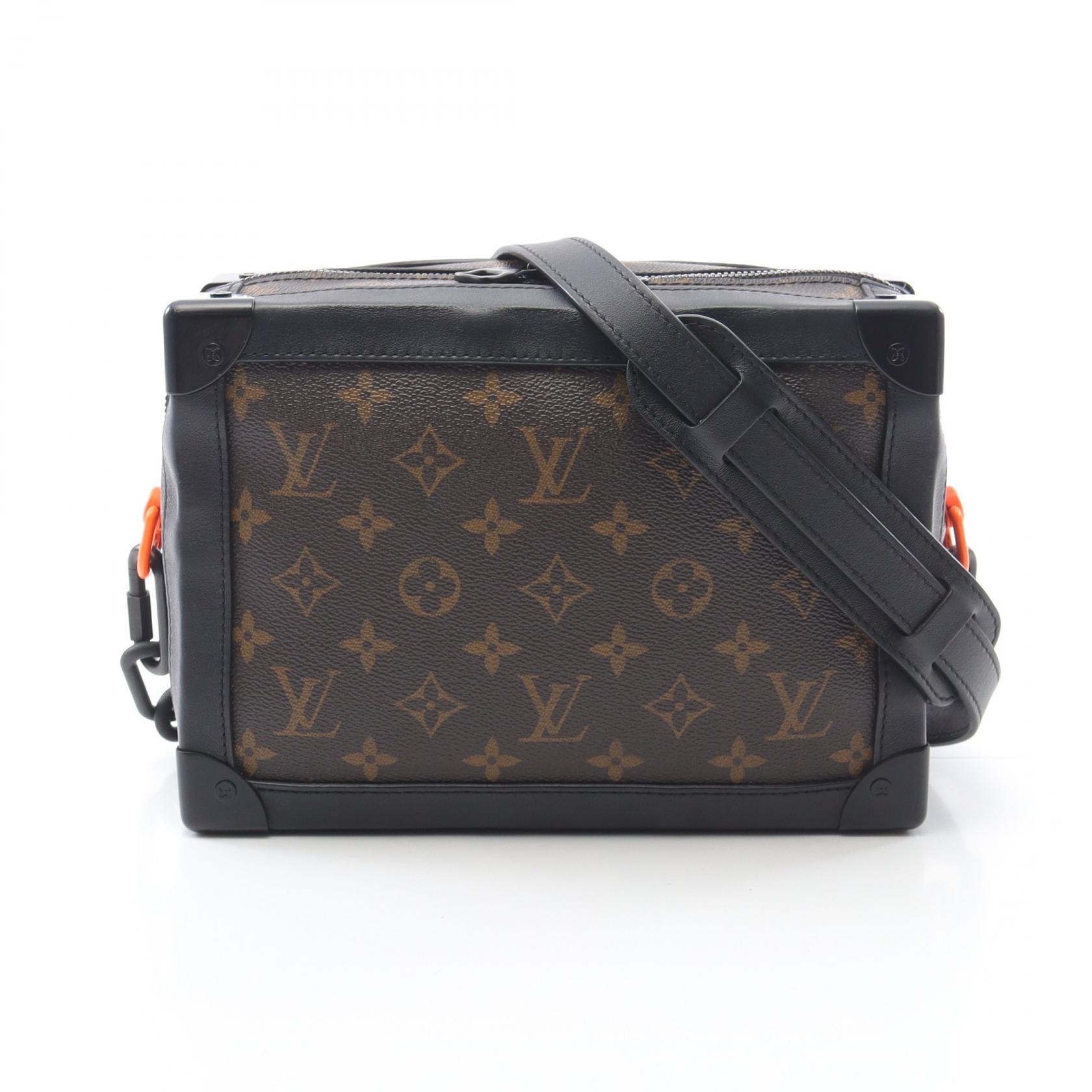 ルイ・ヴィトン LOUIS VUITTON ソフトトランク ショルダーバッグ バッグ PVCコーティングキャンバス レザー モノグラムソーラーレイ モノグラム メンズ ブラウン系 M44478 【中古】