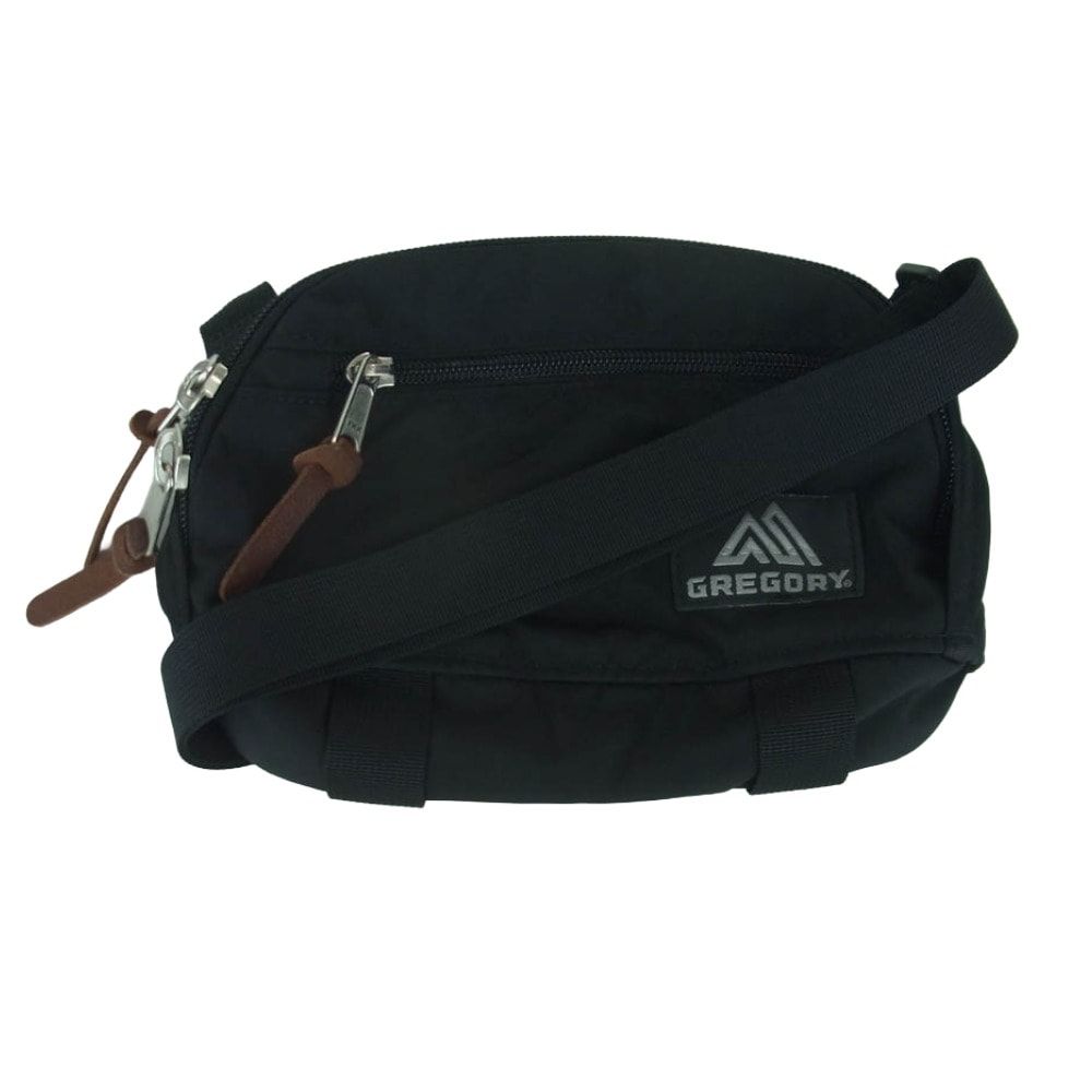 GREGORY グレゴリー TRANSFER SHOULDER トランスファー ショルダー ウエスト バッグ ブラック系 S【中古】