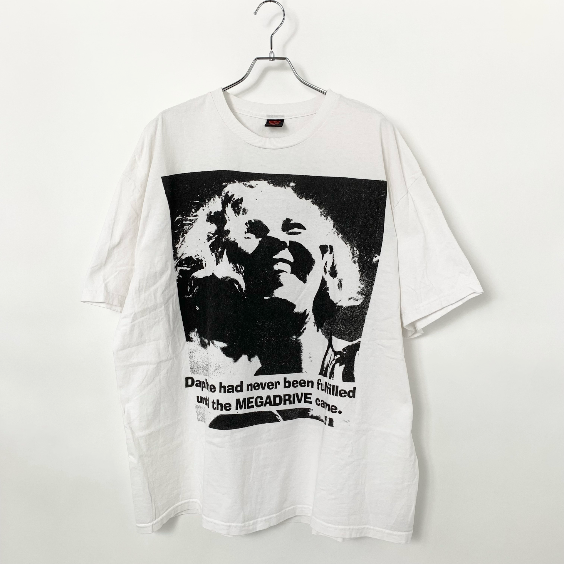 Geeks Rule x SEGA Mega Drive Silkscreen Printing T Shirt "White"
