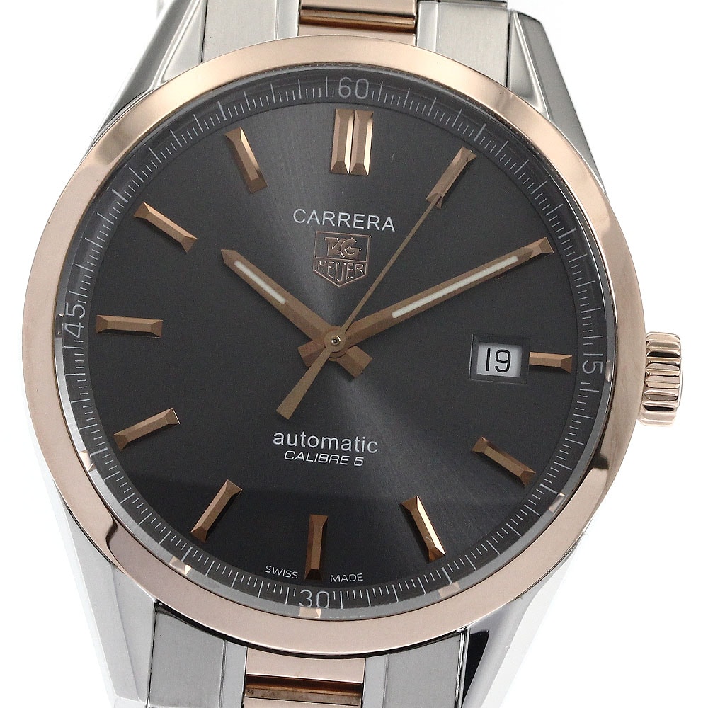 ☆良品 タグホイヤー カレラ キャリバー5 WV215F メンズ 【中古】