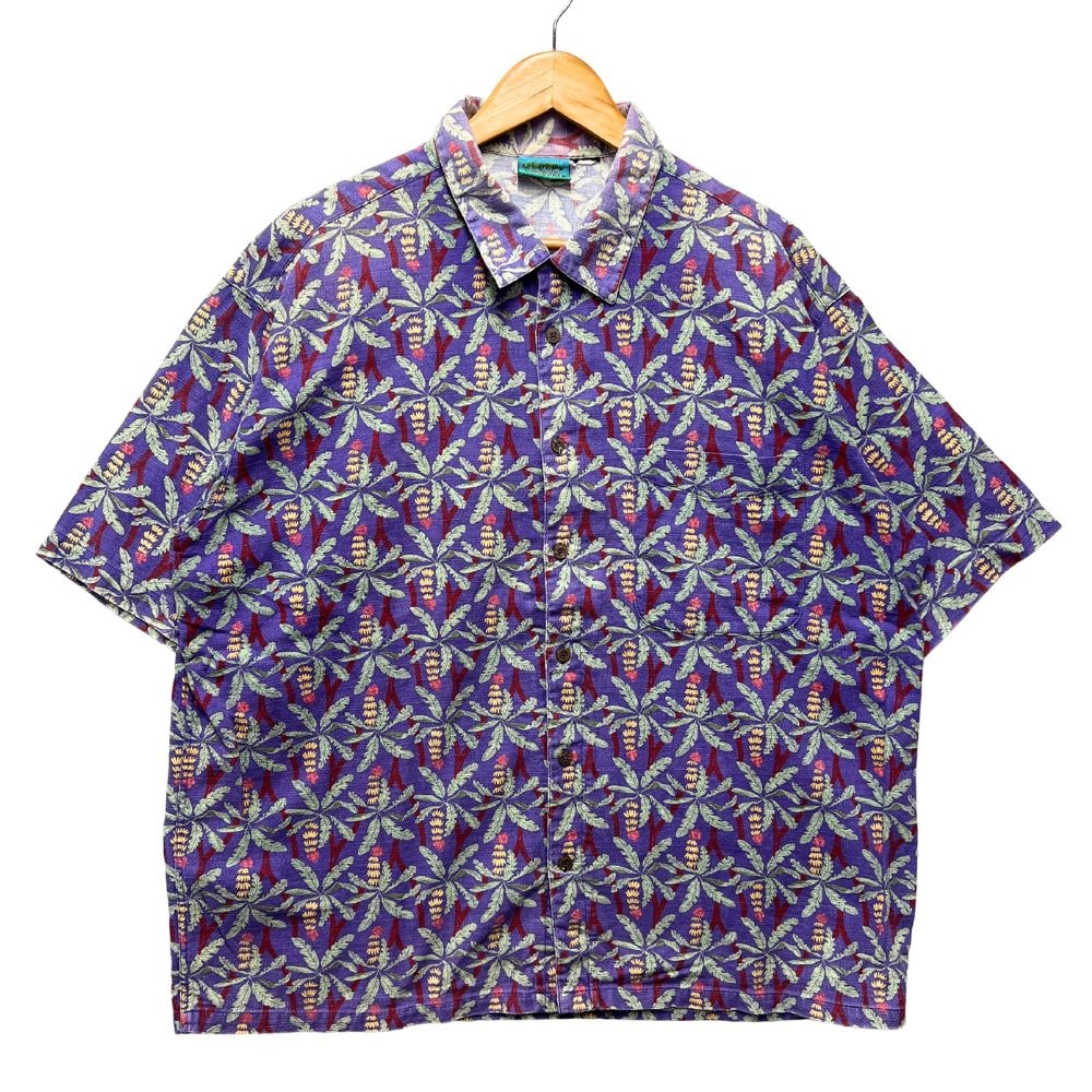 PATAGONIA パタゴニア 90s ヴィンテージ バナナツリー AC アロハシャツ 半袖シャツ 正規品 / 52882