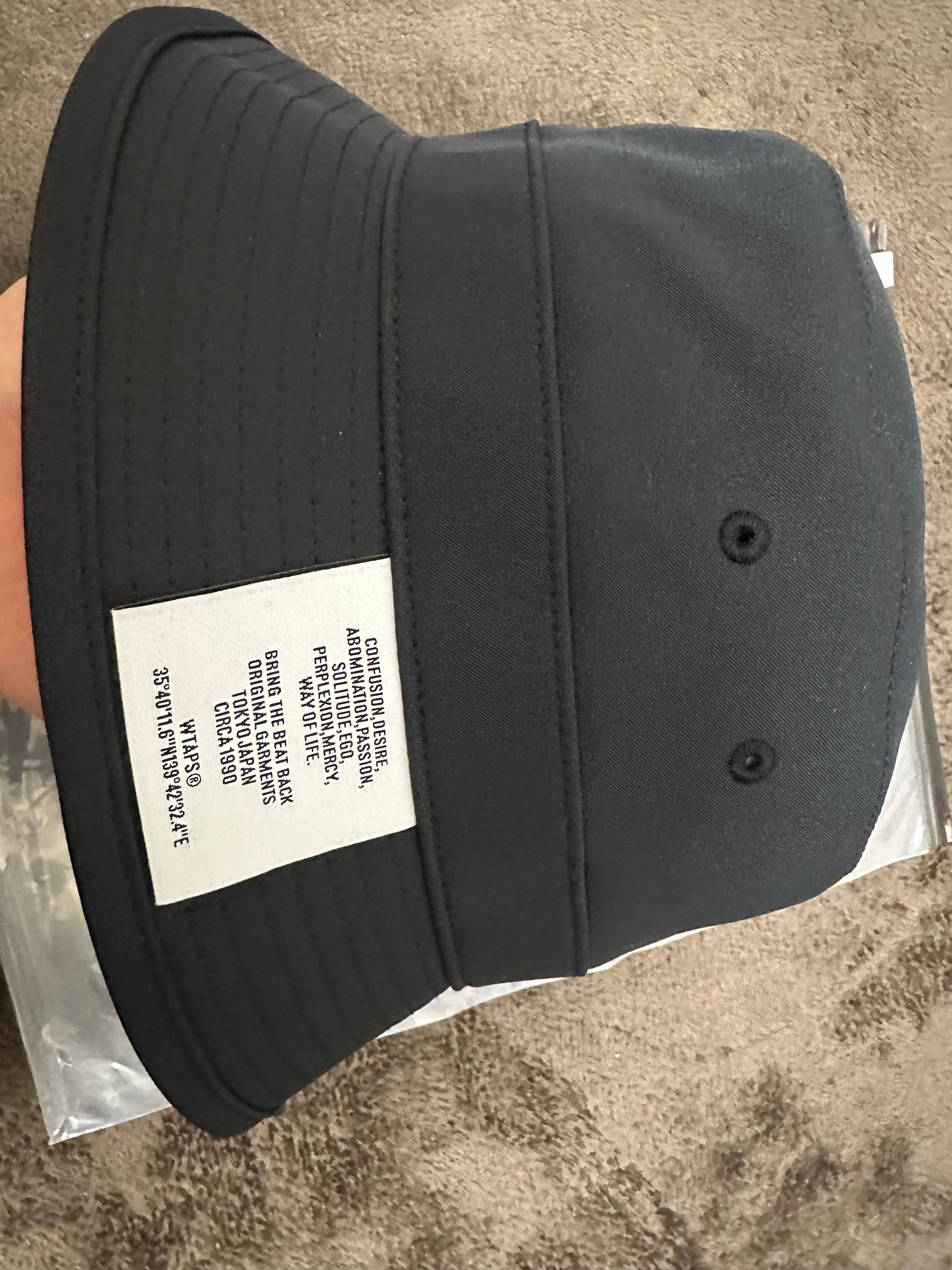 Wtaps Bucket 04 / Hat / Poly. Twill "Black"