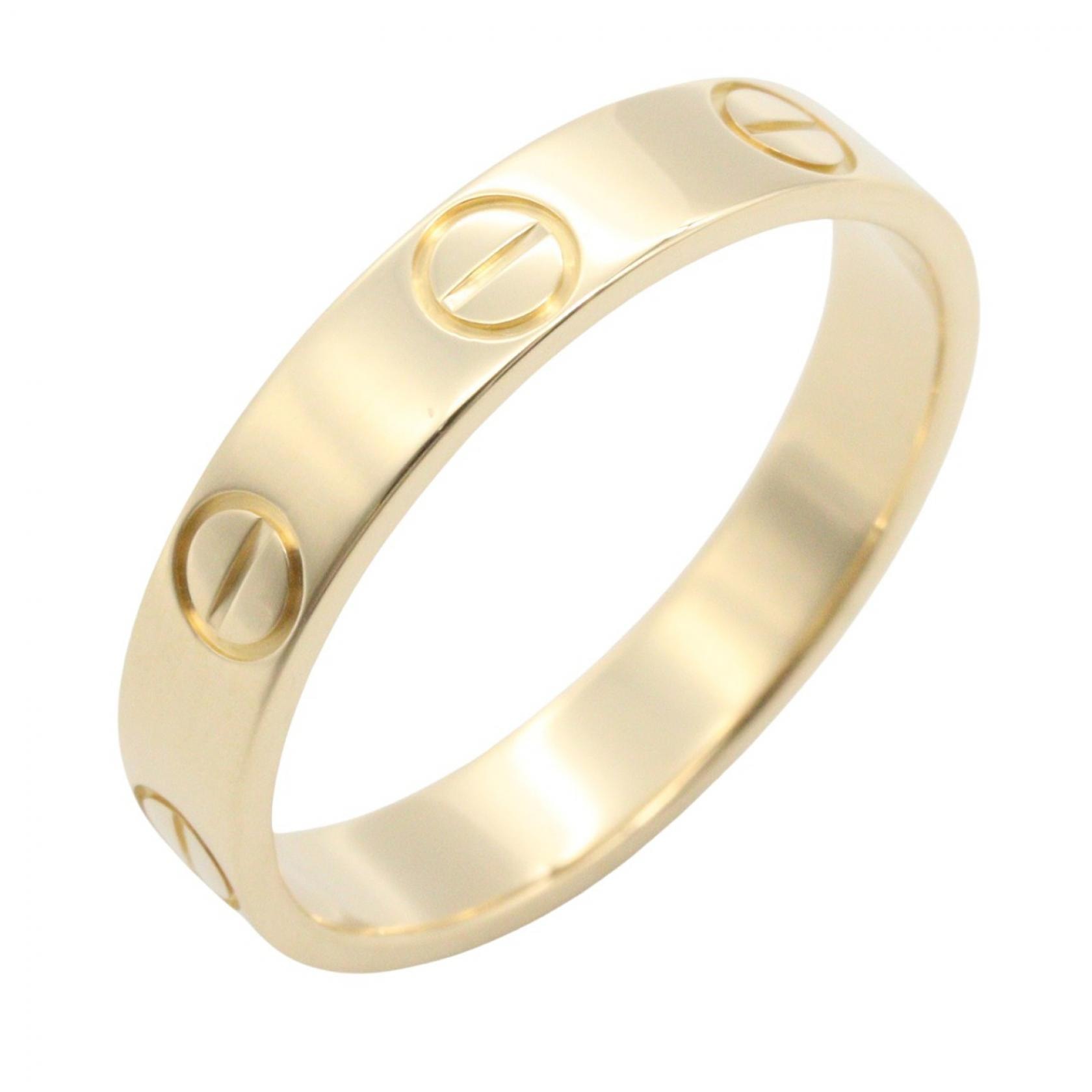 カルティエ CARTIER ミニラブリング リング・指輪 ジュエリー K18(イエローゴールド) レディース ゴールド系 B4085000 【中古】