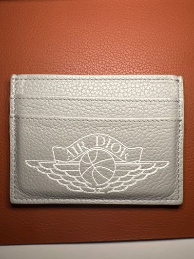 Dior x Air Jordan Wings Card Case "Gray"