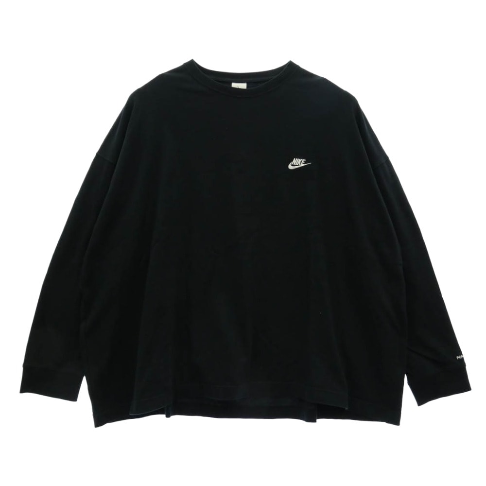 NIKE ナイキ Tシャツ DR0097-010 ×PEACEMINUSONE LS Tee ピースマイナスワン バッグデイジー プリント クルーネック 長袖 カットソー Tシャツ ブラック系 XL【中古】