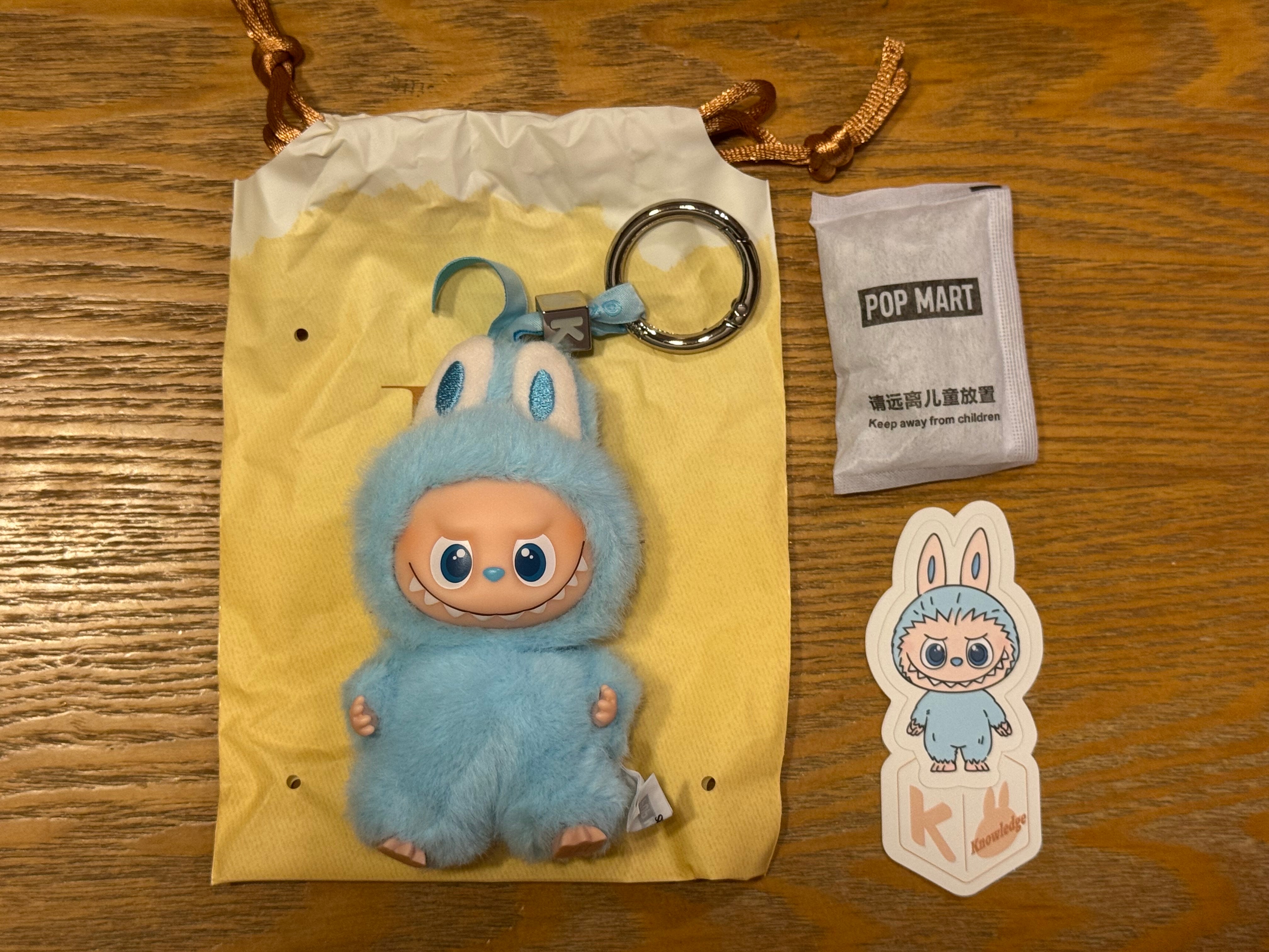 POP MART THE MONSTERS (LABUBU) Pin for Love Series-Vinyl Plush Pendant (A-M) K