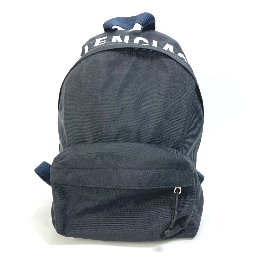 バレンシアガ BALENCIAGA ウィール バックパックS 565798 バックパック カバン リュックサック ナイロン ブラック