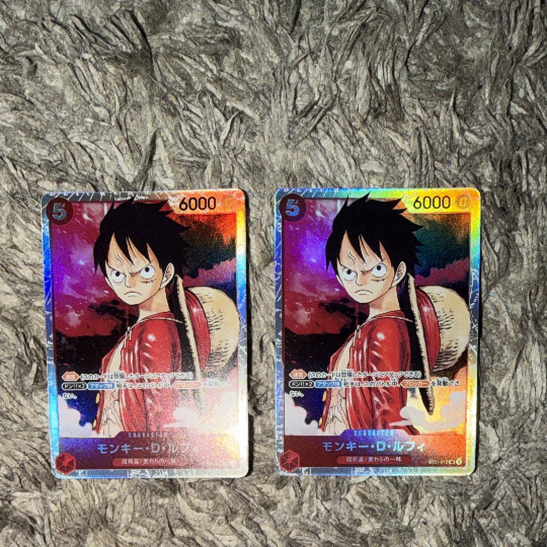 モンキー・D・ルフィ SR [ST01-012] (スタートデッキ 麦わらの一味)