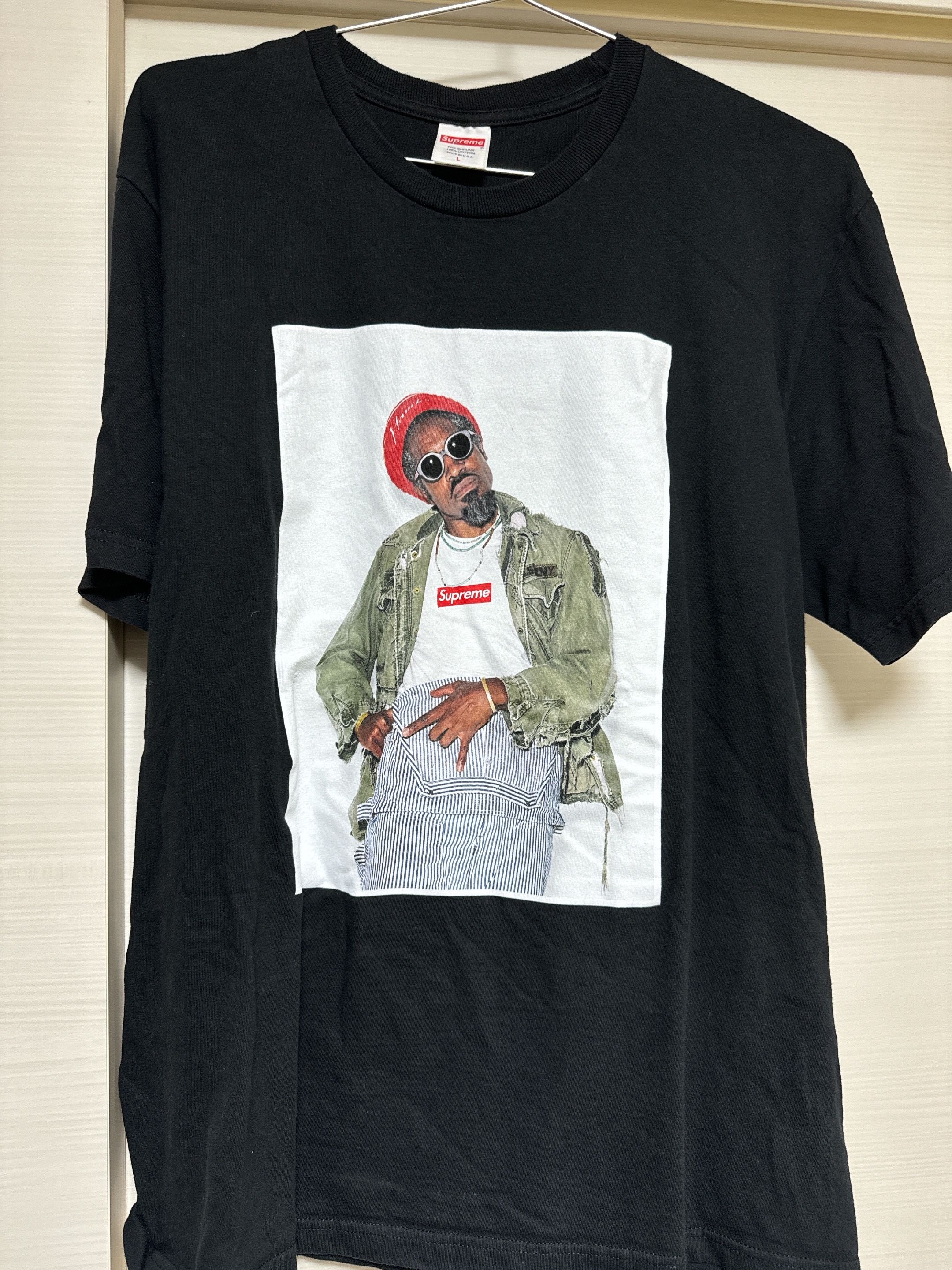 Supreme Andre 3000 Tee "Black"