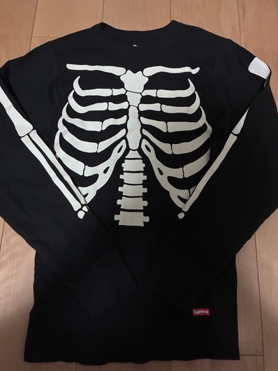 Supreme x Hanes Bones Thermal Crew (1 Pack) "Black"