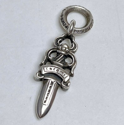 Chrome Hearts #5 Dagger Charm "Silver"