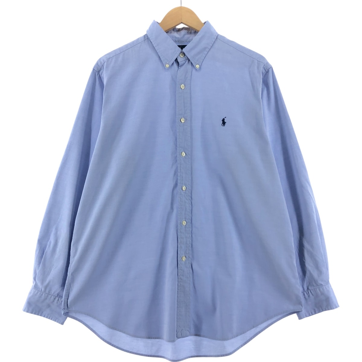 古着 ラルフローレン Ralph Lauren CLASSIC FIT 長袖 ボタンダウンシャツ メンズL相当/eaa508745