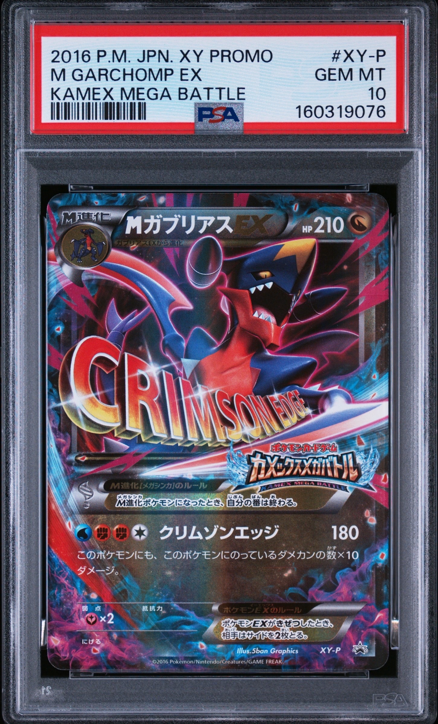 MガブリアスEX P [XY-P](プロモーションカード「カメックスメガバトル
