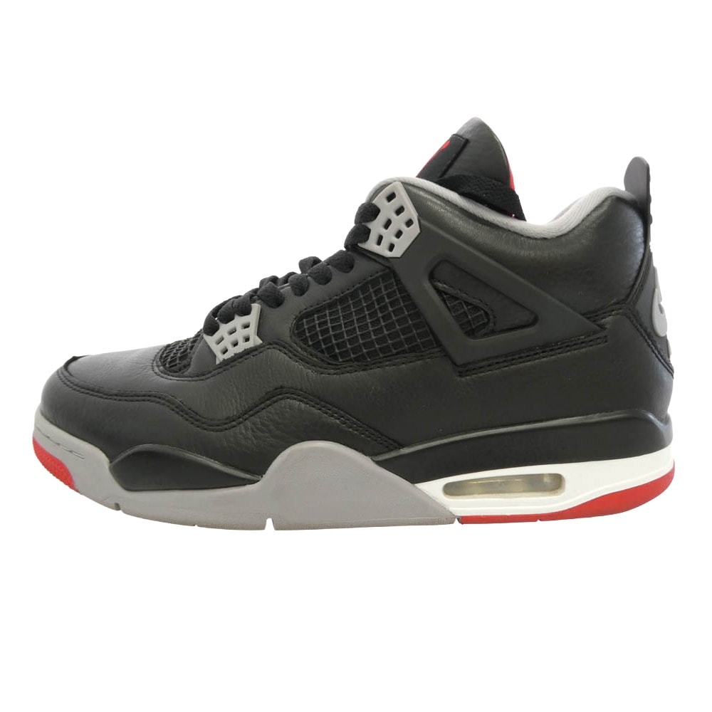 NIKE ナイキ FV5029-006 Air Jordan 4 Retro Bred Reimagined AJ4 エアジョーダン4 レトロ ハイカット スニーカー グレー系 シルバー系 28.5cm【中古】