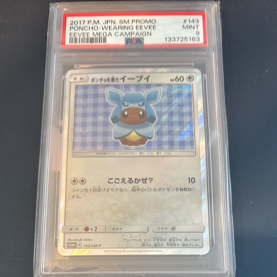 ポンチョを着たイーブイ: プロモ[SM-P 143](プロモーションカード「SM