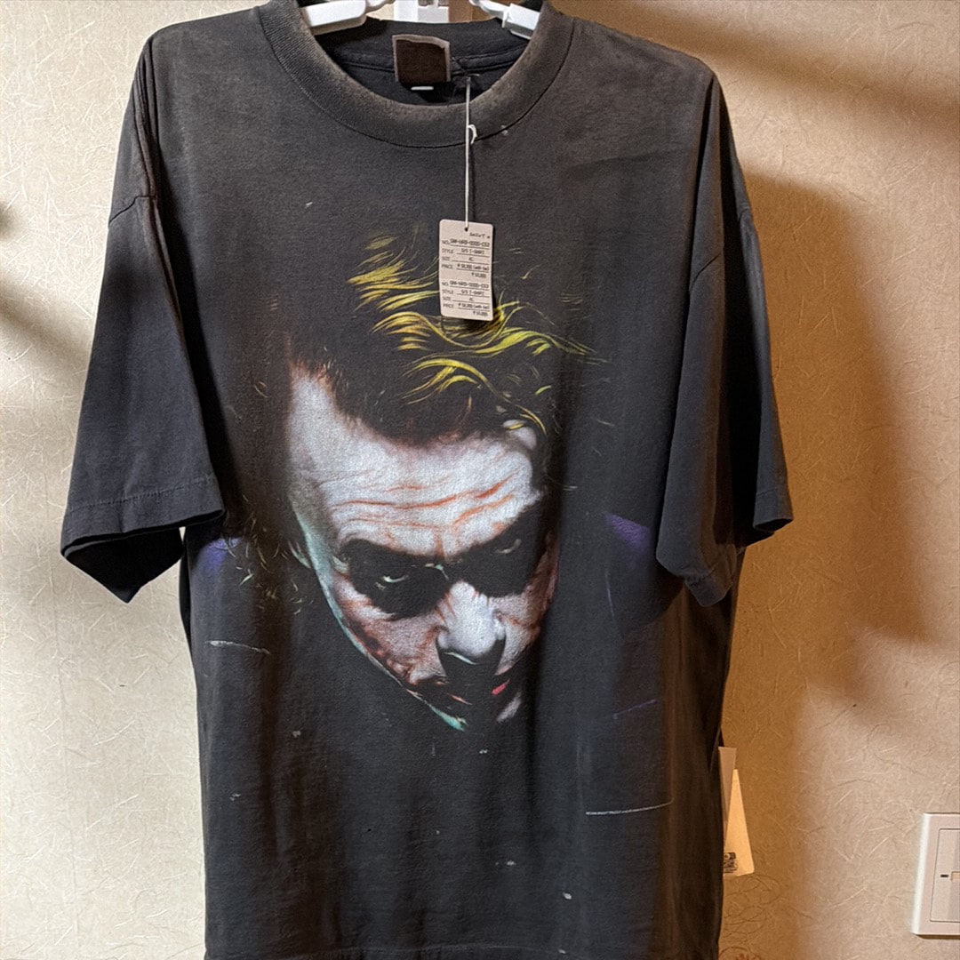 SAINT Mxxxxxx x Batman BTM_SS Tee_The Joker "Black" SM-HR8-0000-C53