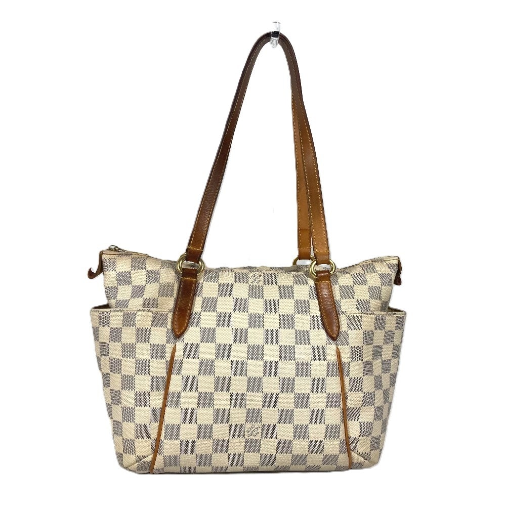 ルイヴィトン LOUIS VUITTON トータリーPM N51261 ダミエアズール カバン トートバッグ 肩掛け ショルダーバッグ ダミエアズールキャンバス ホワイト