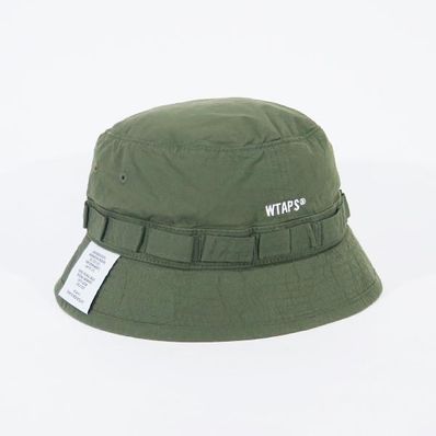 Wtaps JUNGLE 01 / HAT / NYCO. RIPSTOP. CORDURA "Olive Drab"