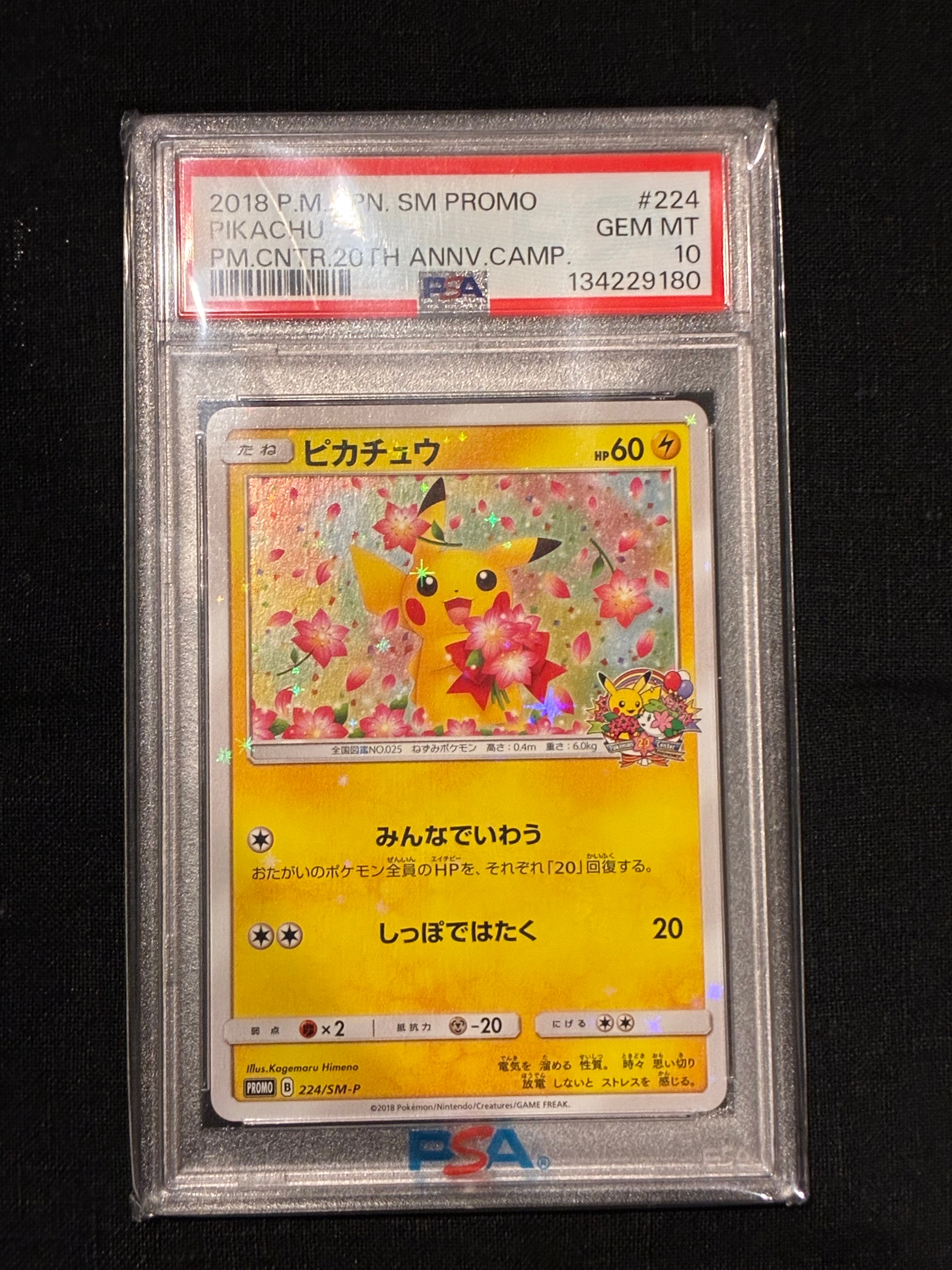 ピカチュウ: プロモ[SM-P 224](プロモーションカード「SM-P」)