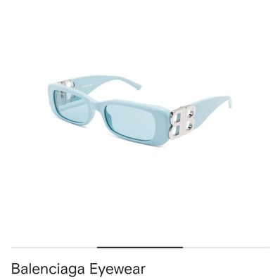BALENCIAGA Dynasty Sunglasses Blue