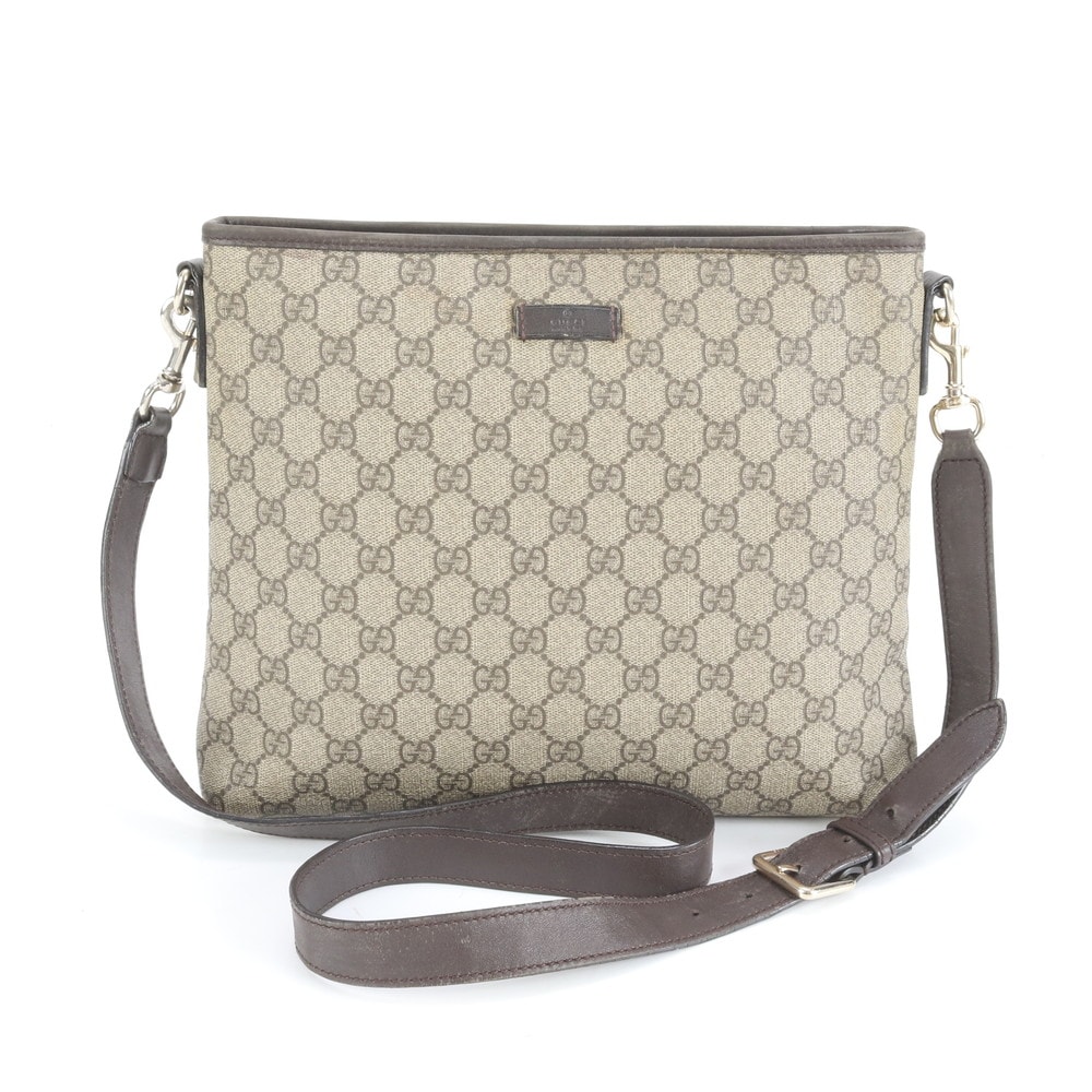 ■極美品 グッチ GGスプリーム 388924 ショルダーバッグ