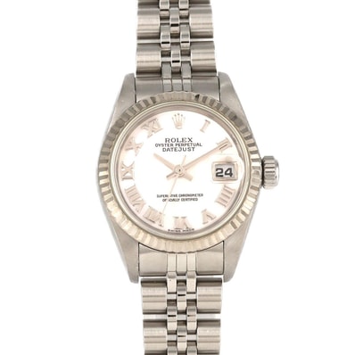 ロレックス デイトジャスト 79174NR SSxWG 自動巻 F番