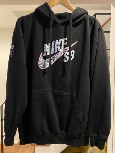 Nike x Travis Cactus Jack For SB Hoodie "Black"