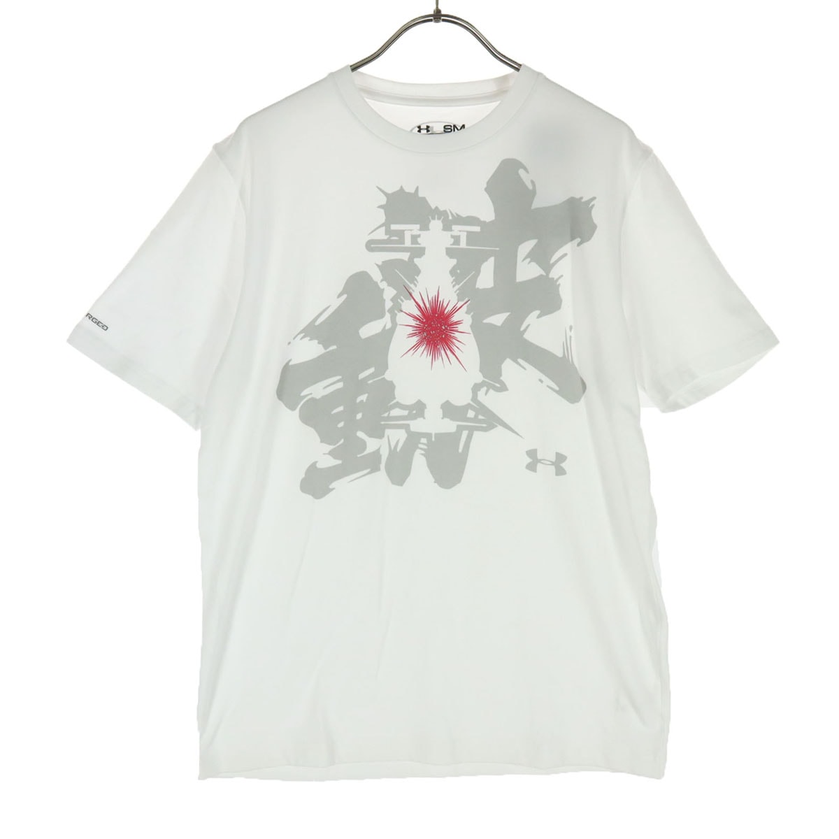 美品 UNDER ARMOUR アンダーアーマー 半袖 ルーズフィット Tシャツ S ホワイト