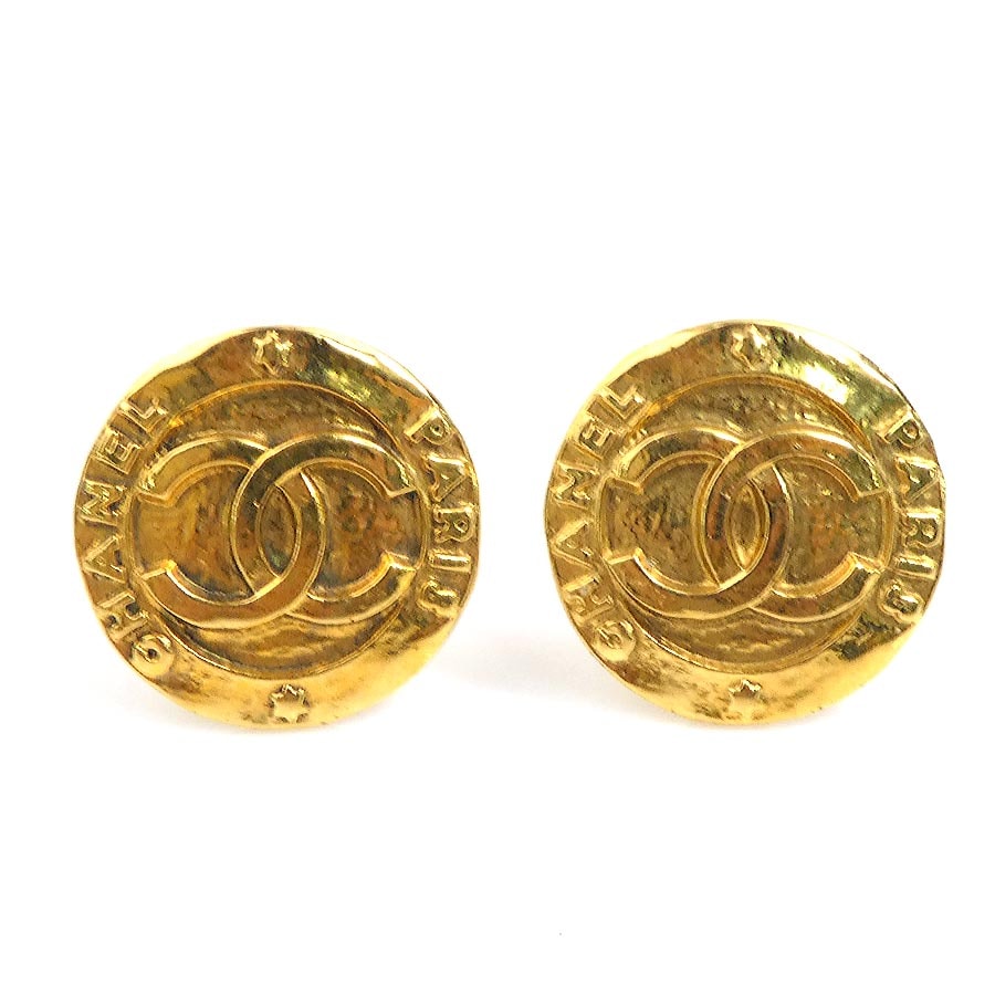 シャネル CHANEL イヤリング メタル ゴールド レディース【中古】 r11513a