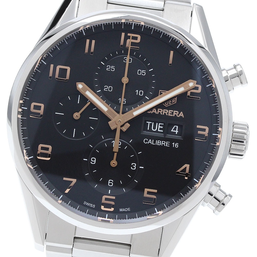 ☆良品 タグホイヤー カレラ キャリバー16 CV2A1AB メンズ 【中古】
