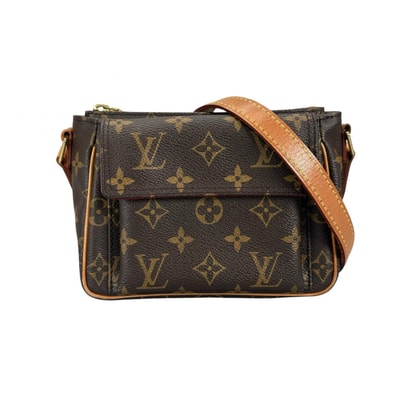 LOUIS VUITTON ルイ・ヴィトン ヴィバシテPM M51165 ショルダーバッグ モノグラムキャンバス ブラウン レディース【中古】