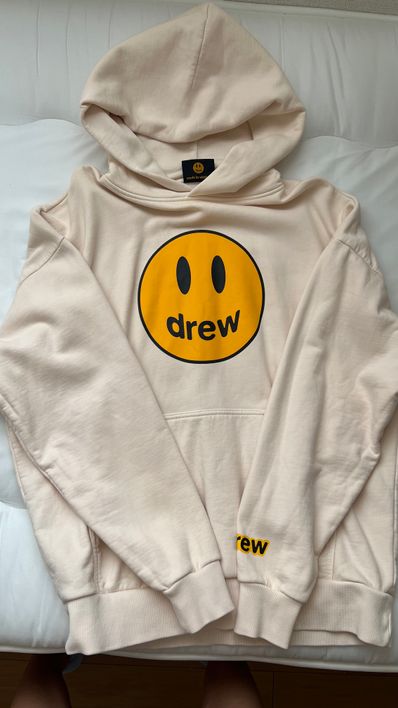 drew house mini drew mascot hoodie "Cream"