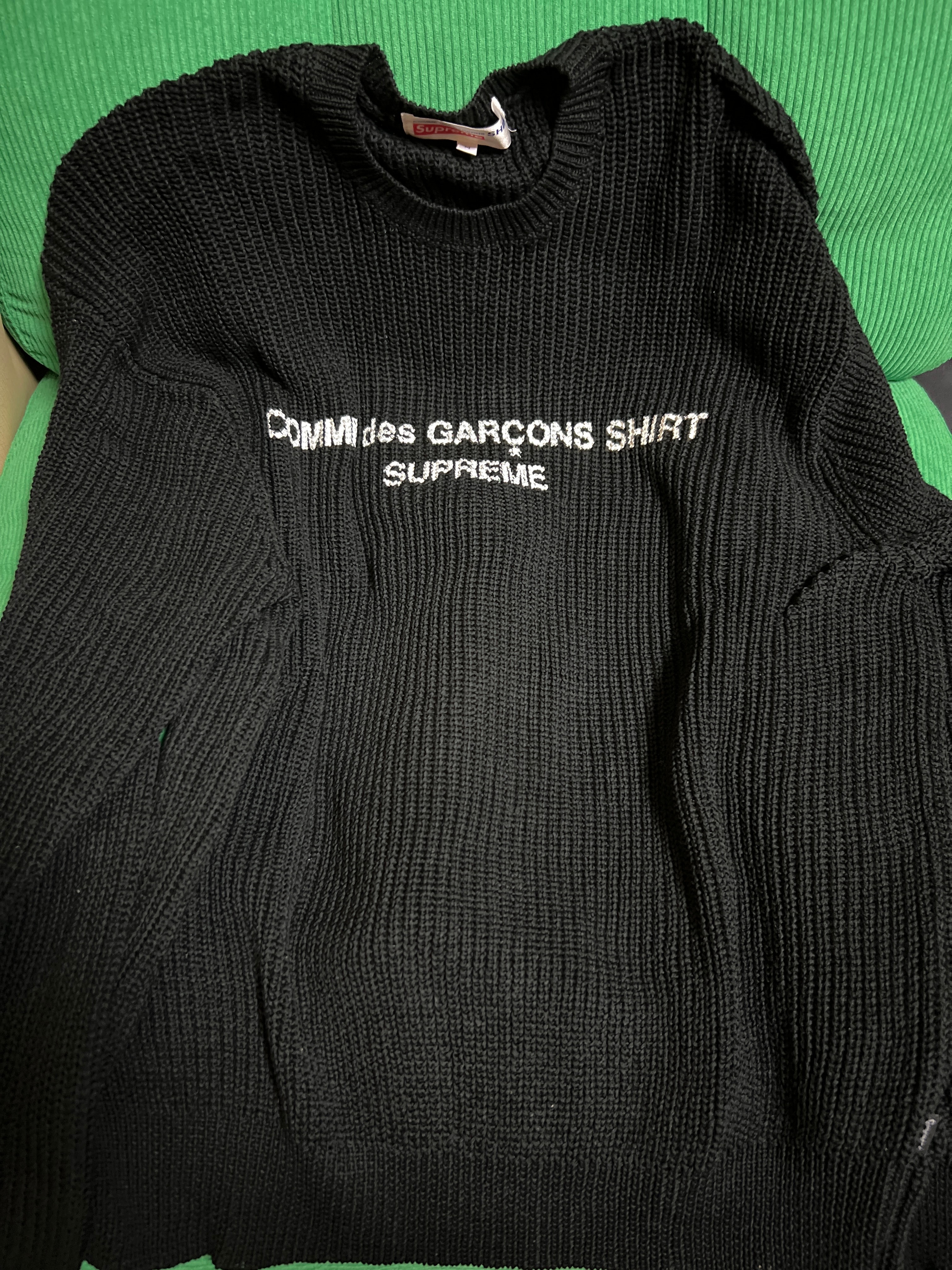 Supreme / Comme des Garçons SHIRT® Sweater "Black"