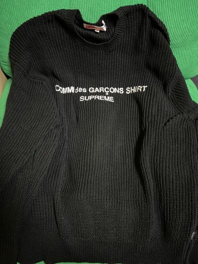 Supreme / Comme des Garçons SHIRT® Sweater "Black"