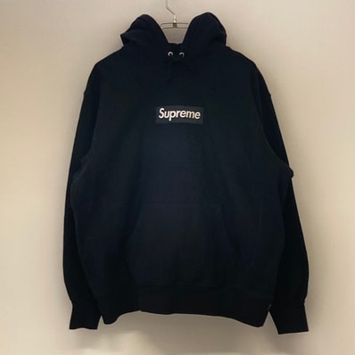 Supreme(シュプリーム) ボックスロゴ フーディー スウェット ブラック