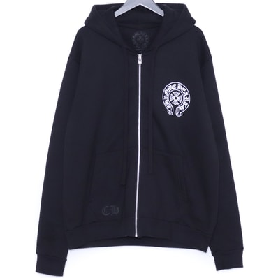 Chrome Hearts Horseshoe Zip Hoodie Tokyo Exclusive "Black"