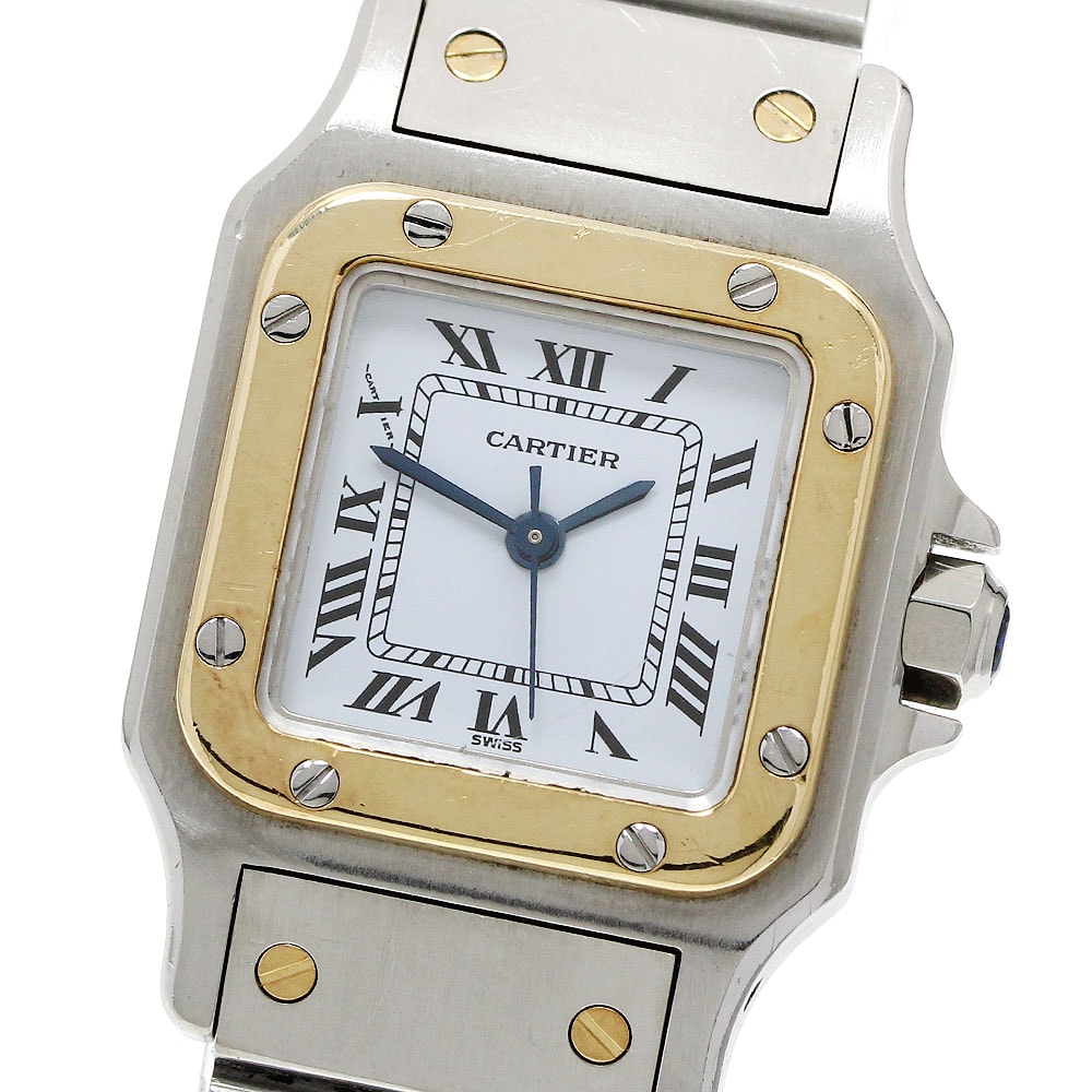 カルティエ サントスガルベSM   自動巻き レディース 【中古】