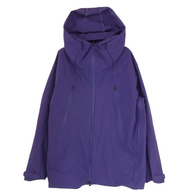 DESCENTE デサント DU5SWBA2M DU5SWBA2M ALLTERRAIN HARD SHELL JACKET CREAS オルテライン クレアス Dermizax ダーミザクス シェル ジャケット パープル系 S【中古】