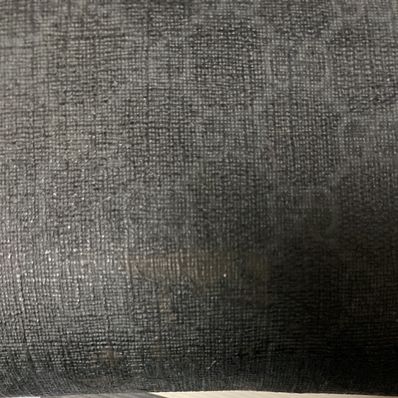 GUCCI GG Round Fastener Wallet "Black"