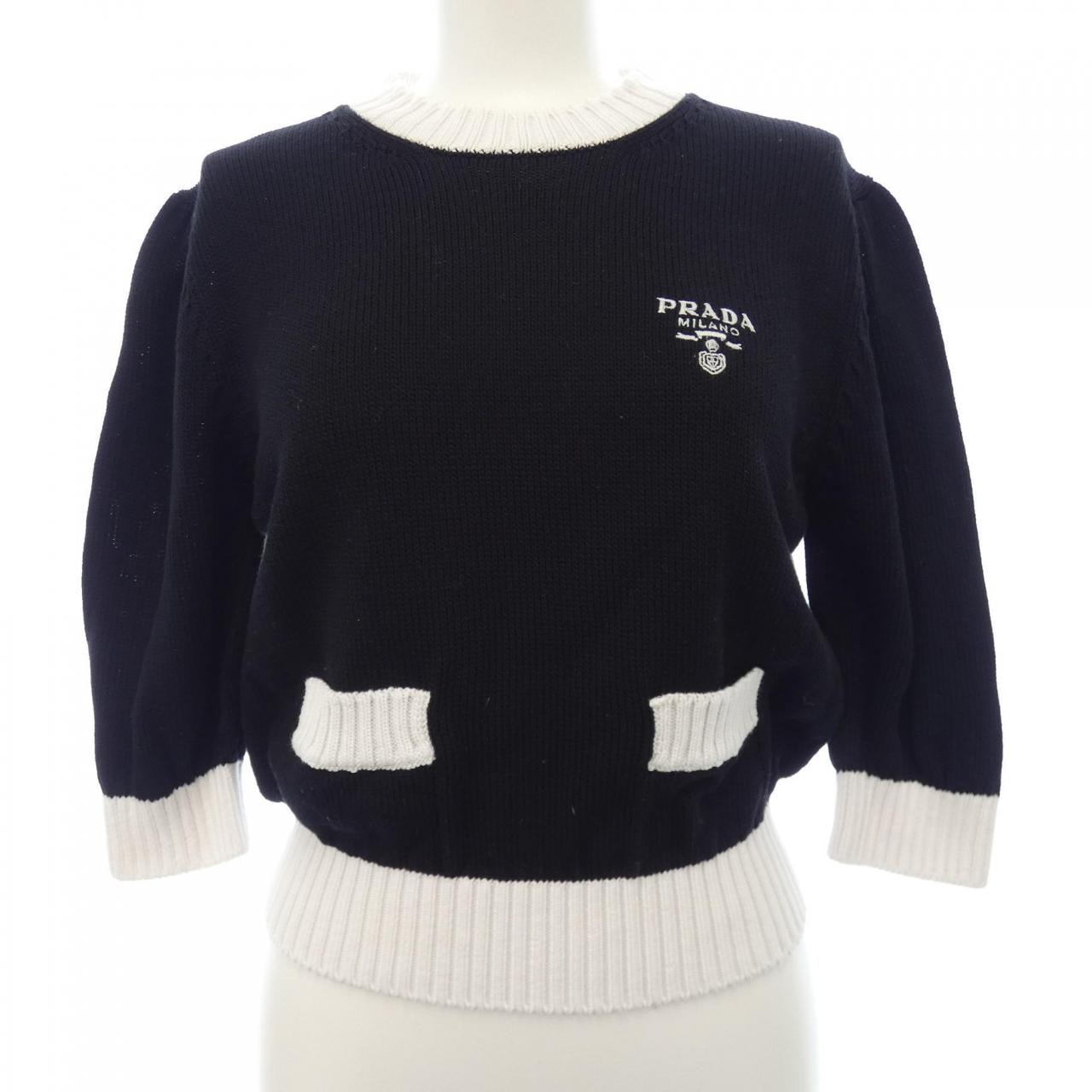 プラダ PRADA コットン クルーネック セーター P24I1R S212 1Z05 ニット