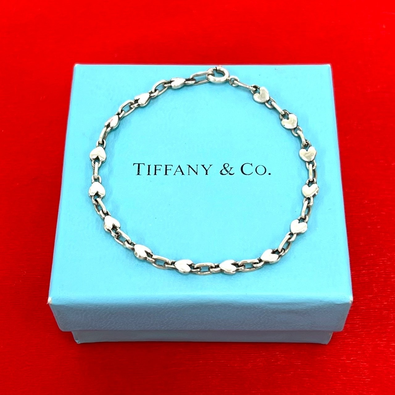 TIFFANY&Co. ティファニー パフハート ブレスレット シルバー925 ブレスレット シルバー
 38871
