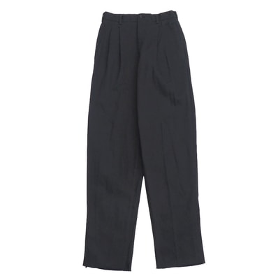 ■美品■COMME des GARCONS HOMME コムデギャルソンオム ヴィンテージ パンツ サイズM AD1991 90’s 田中オム ツータック コットンチノ スラックス ブランド古着【中古】RA9970