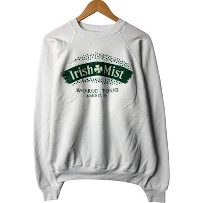 古着 90年代 ヘインズ Hanes Irish Mist プリントスウェットシャツ トレーナー USA製 メンズXL相当 ヴィンテージ/eaa449509