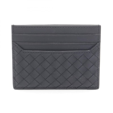ボッテガヴェネタ BOTTEGA VENETA イントレチャート カードケース アクセサリー レザー レディース ブラック系 817397V4LQ18803 【新品】
