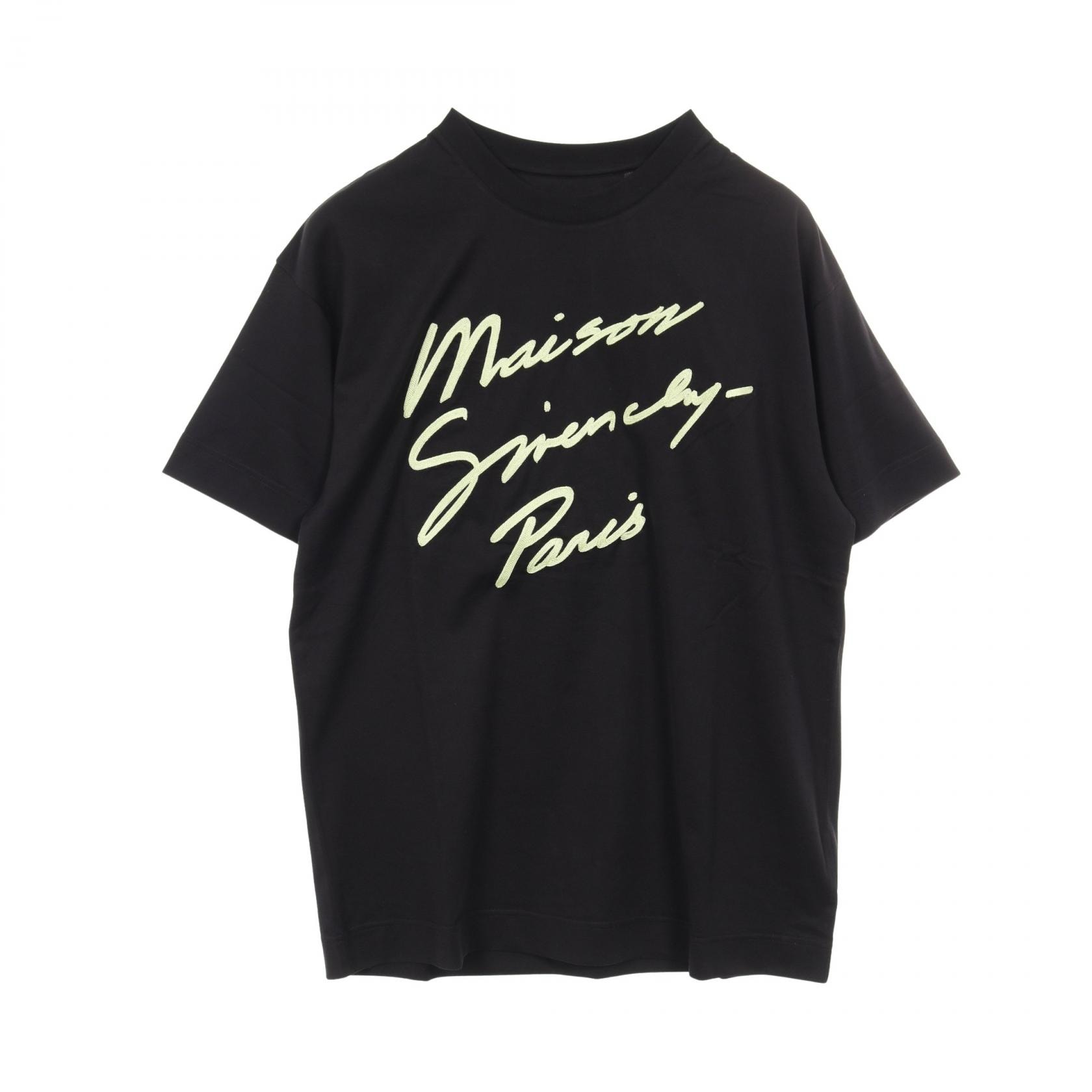 ジバンシィ GIVENCHY カットソー 衣料品 トップス コットン メンズ ブラック系 BM71MG3YPH013L 【新品】