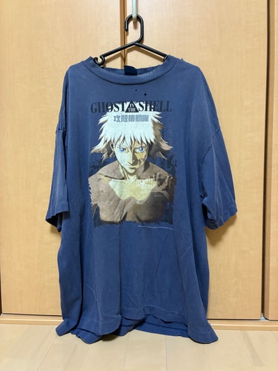 SAINT Mxxxxxx x GHOST IN THE SHELL SS Tee "Navy"