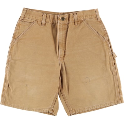 古着 カーハート Carhartt ORIGINAL FIT ダック地ペインターショーツ ショートパンツ メンズw31相当/eaa619349