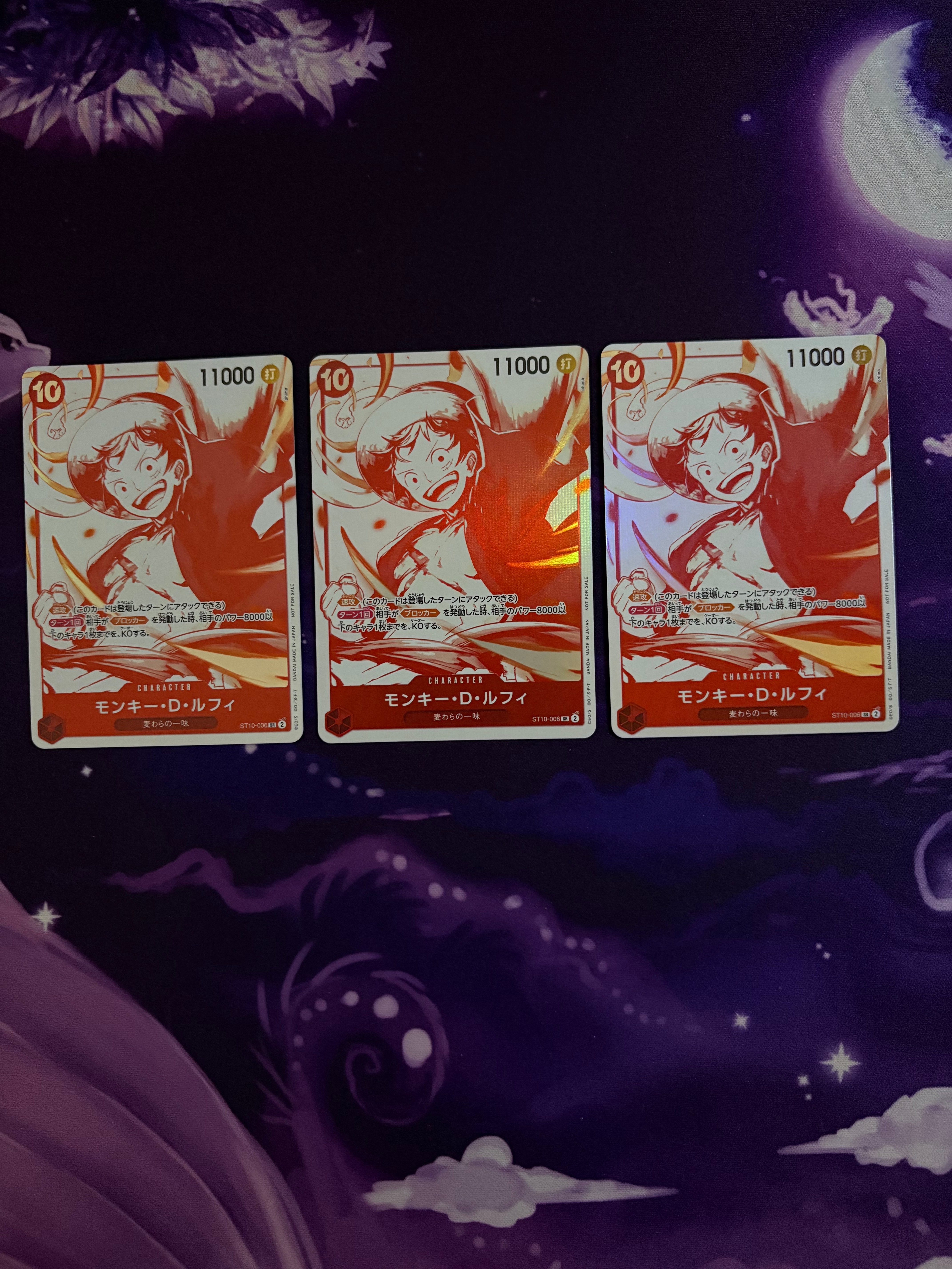 PSA10】モンキー・D・ルフィ SR [ST10-006](プロモーションカード「ONE